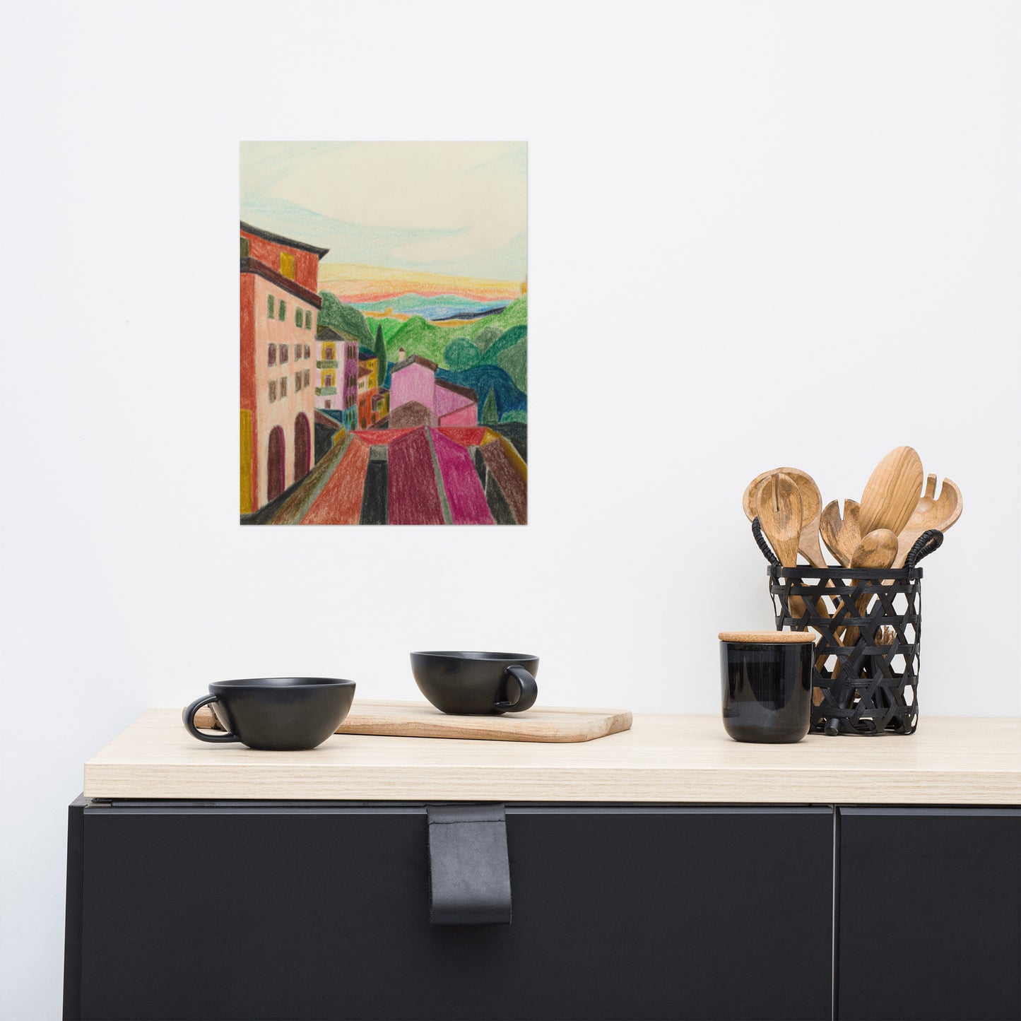 "Sieena" - Kunstdruck