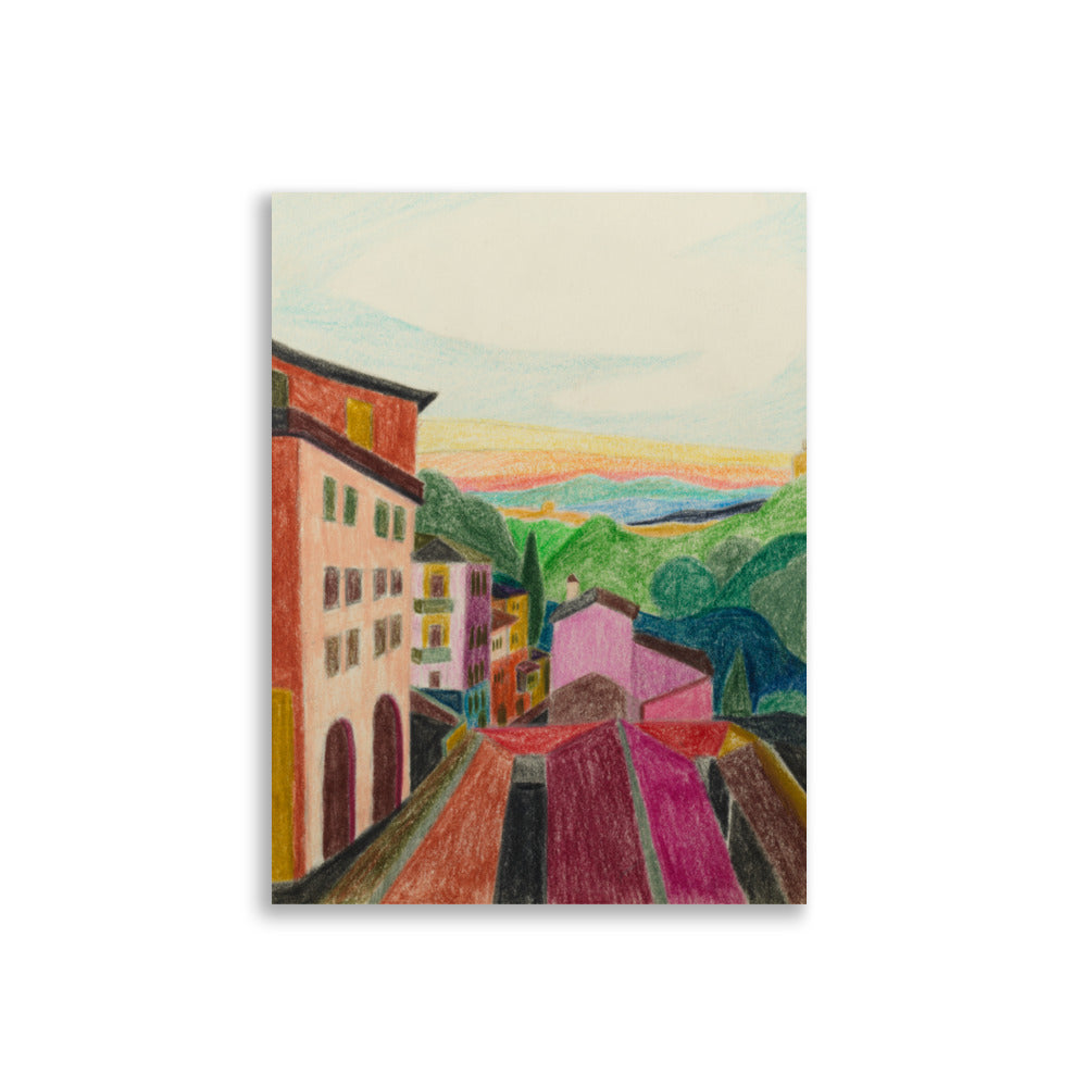 "Sieena" - Kunstdruck