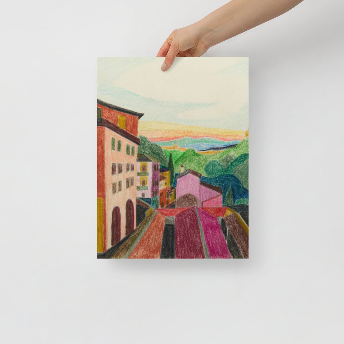 "Sieena" - Kunstdruck