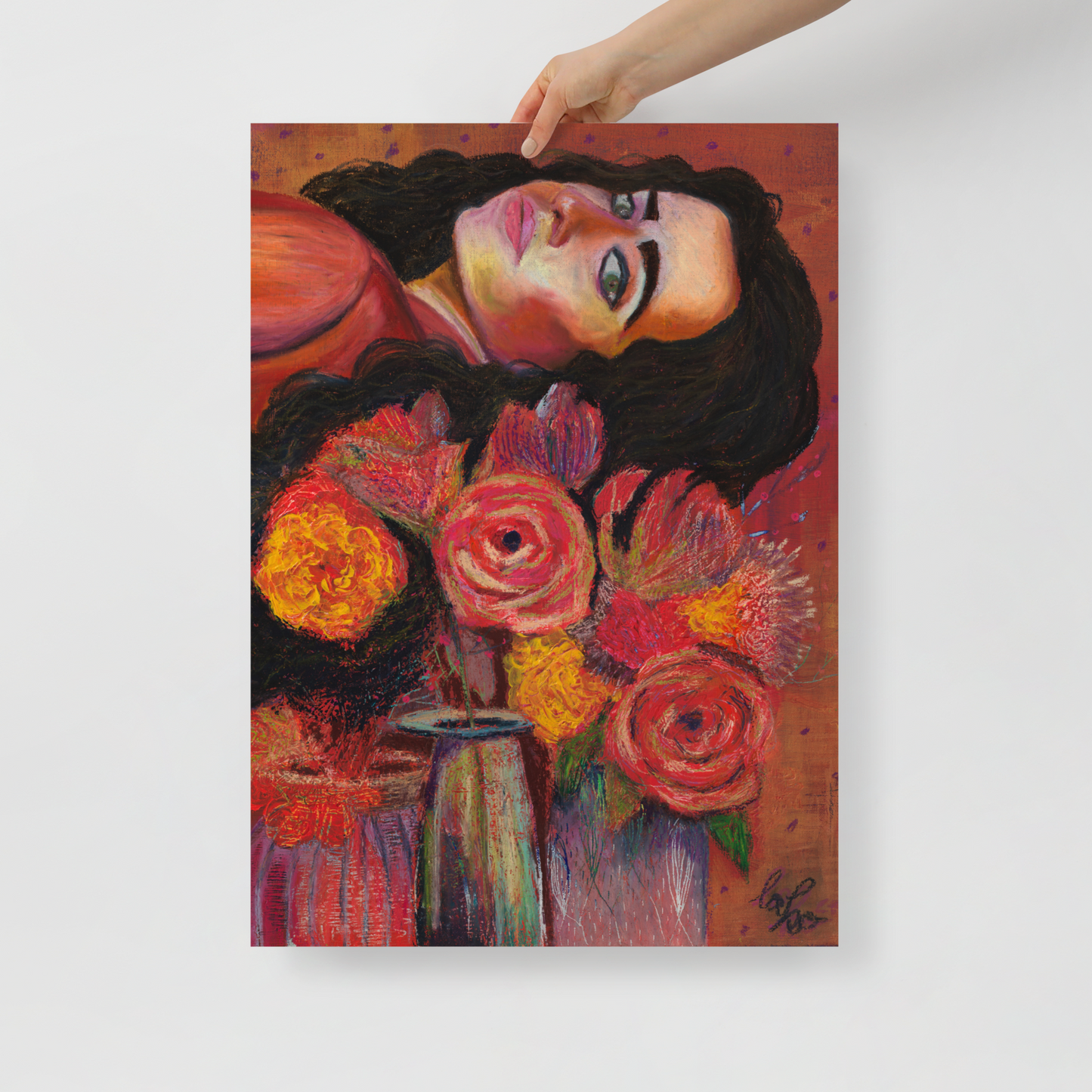 "Ambre" - Kunstdruck