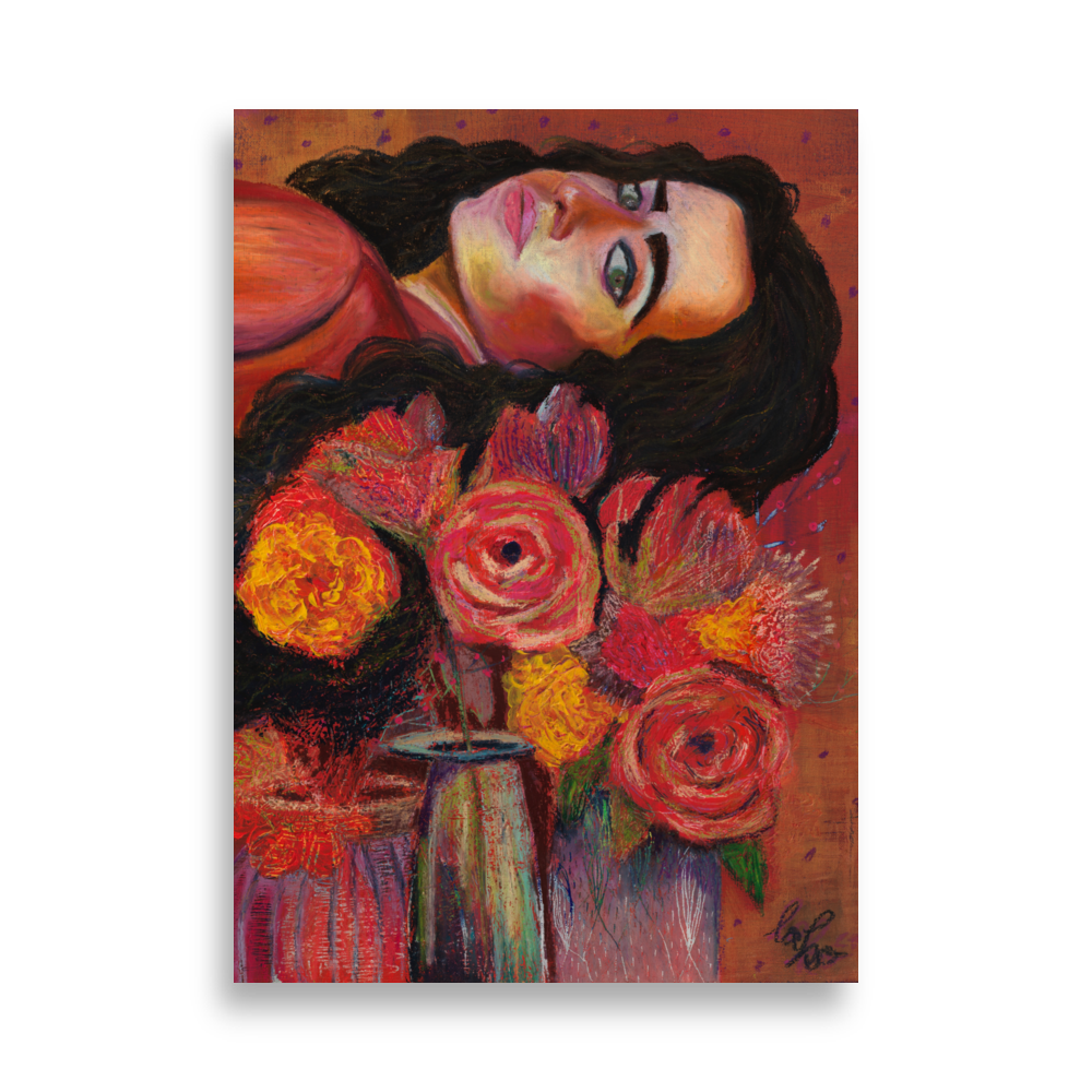 "Ambre" - Kunstdruck