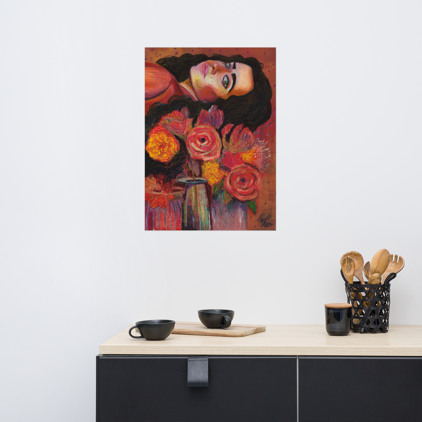 "Ambre" - Kunstdruck